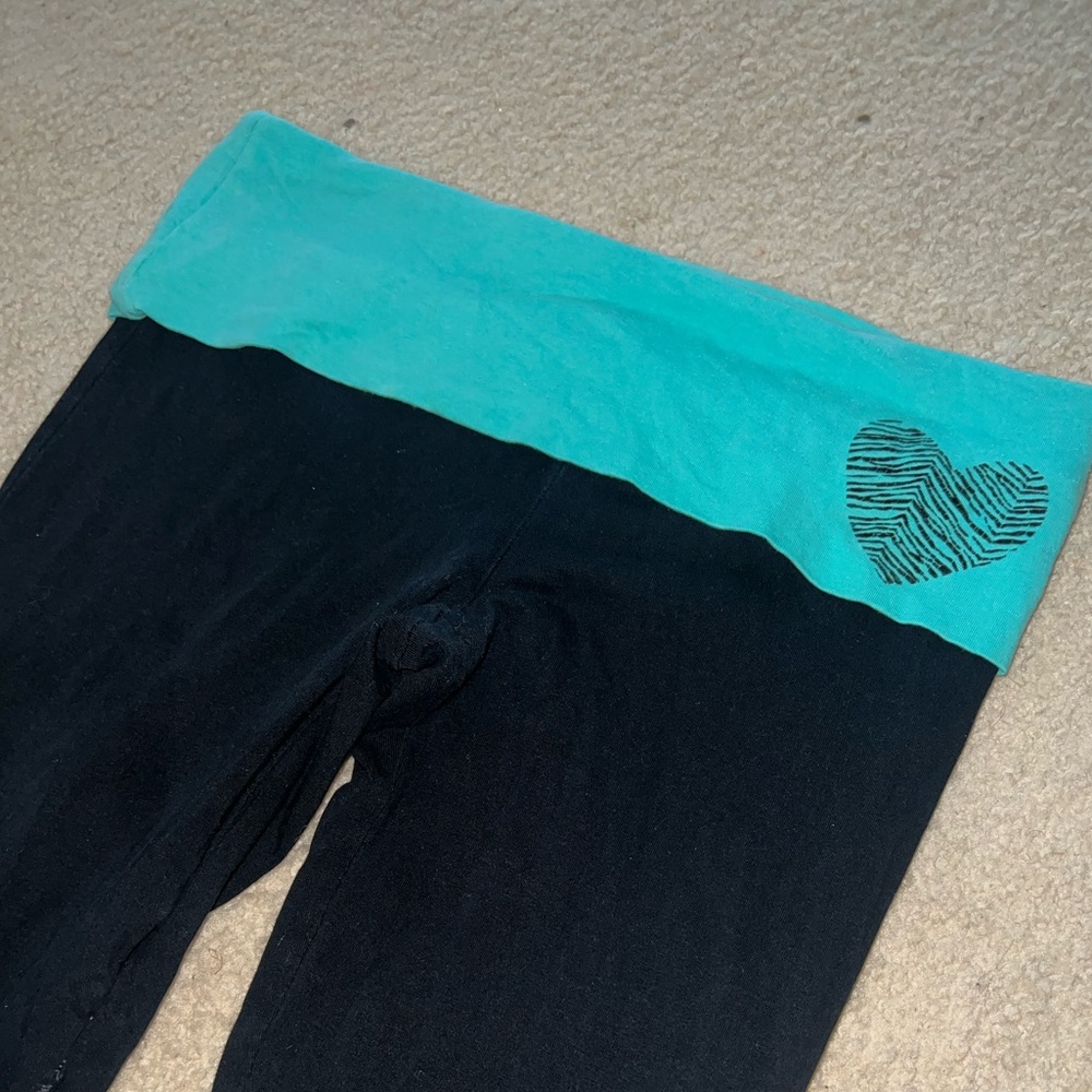 Fold over yoga pants - Size XS